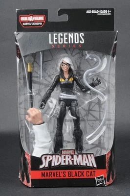 Hasbro Marvel Legends Spider-Man Black Cat 2018 BAF Kingpin sellado nuevo Foto 1 de 4