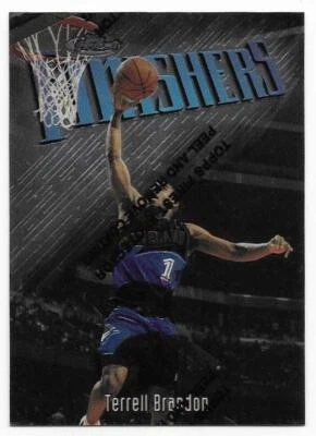 TERRELL BRANDON 1997-98 Topps Finest Finishers #122 Uncommon SILVER Cavaliers - Image 1 of 2