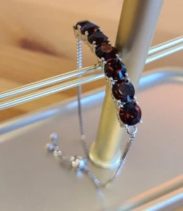 Pulsera Vintage Chuck Clemency Estampada Karis Sts Facetados Cristales Swarovski - Imagen 1 de 7