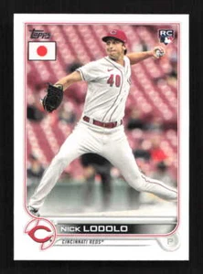 Nick Lodolo RC 2022 Topps Japan Edition Cincinnati Reds #19 - Picture 1 of 2