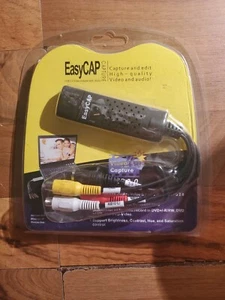 EasyCAP Capture USB 2.0 Video Adapter with Audio Model #DC60 ** BRAND NEW * - Picture 1 of 3