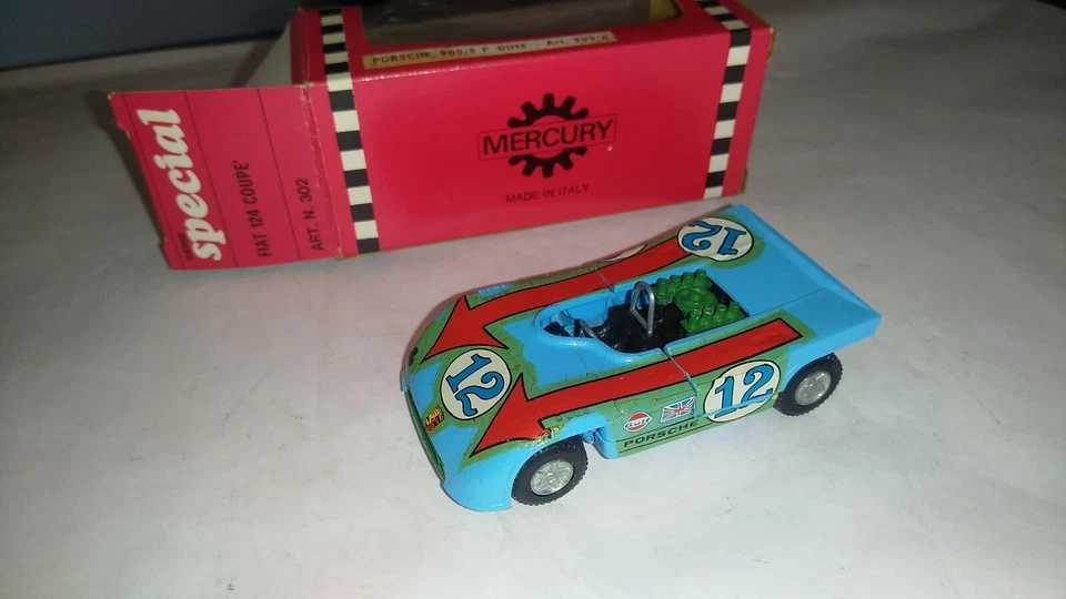 Mercury  porsche 908 3 gulf  n.309a   made in italy   special velox - Immagine 1 di 4