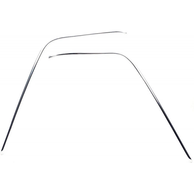 1 par de molduras de línea de techo de riel de goteo El Camino 1964-1967 Foto 1 de 2