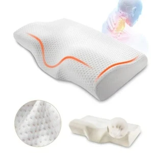 Cervical Memory Foam Contour Pillow | Ergonomic Neck, Back Support AU - Picture 1 of 7
