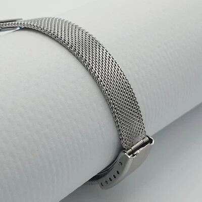 Bracelet Watch Rechange Vintage 15,5 / 10 mm Stainless Steel Band Montre Neuf - Photo 1/4