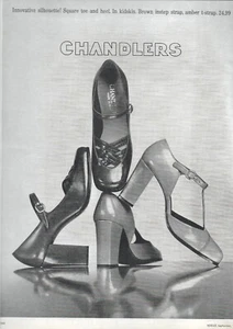 Anuncio de zapatos Chandler de los años 70 - 1975 - Imagen 1 de 1