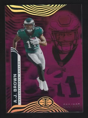 2022 Panini Illusions Pink #81 AJ Brown /399 - Image 1 of 2