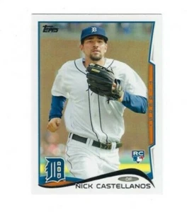 Nick Castellanos RC 2014 Topps Series 1 #195 Rookie Card 2021 All-Star Tigers - Picture 1 of 2