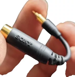 Micro plug pin to 3.5mm Standard Adapter For Sony Wakman - Picture 1 of 3