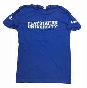 Playstation University Class of 2011 Womens T Shirt Small Size Blue Color Cotton - Picture 1 of 5