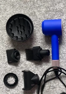 Dyson Supersonic Hair Dryer 1600W 3 Speed Digital Settings 460563-01 Blue Blush - Image 1 of 3