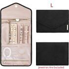 Foldable Travel Jewellery Roll -jewellery Travel Pouch Portable Case Organiser