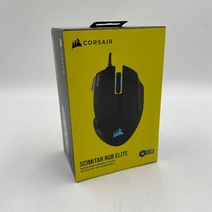 Corsair SCIMITAR RGB ELITE Gaming Mouse 18,000 DPI CH-9304211-NA - Picture 1 of 3