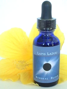 LAPIS LAZULI Gem Mineral Elixir - Stone of Total Awareness - Picture 1 of 1