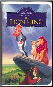 Disney DER KÖNIG DER LÖWEN VHS TAPE (1995) Masterpiece Collection 2977 - Bild 1 von 3