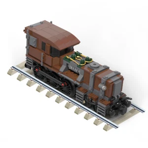 Steampunk Crocodile Train Model Puzzle Building Blocks Toys Ornaments Gifts - Picture 1 of 10