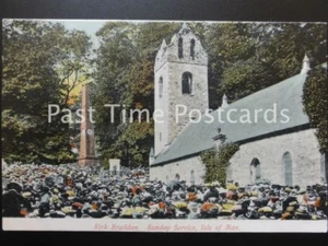 Old PC - KIRK BRADDAN, Sunday Service, Isle of Man - Picture 1 of 1