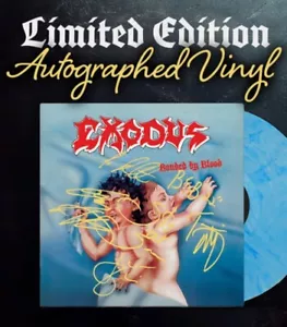 Bonded By Blood EXODUS Vinyl LIMITED GOLD SIGNED EDITION 1/350 PRESALE 7/28/2025 - Imagen 1 de 2