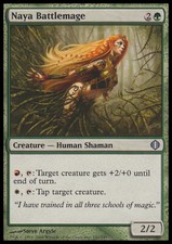 Magic the Gathering MTG Naya Battlemage (142) Shards of Alara   LP