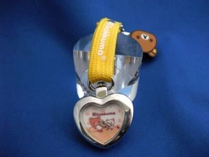 Rilakkuma Keychain Watch Korilakkuma Heart-shaped Kawaii San-X # 6415 - Picture 1 of 4