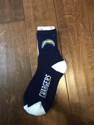 San Diego Chargers NFL Socks Large Size 10 to 13 - Image 1 of 4