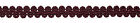 French Gimp Braid Trim, Color# E10 - Dark Wine Red [Sold By The Yard]