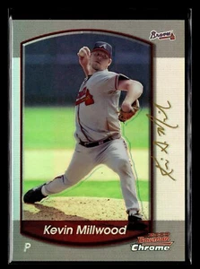 2000 Bowman Chrome Refractor #72 Kevin Millwood Braves - Picture 1 of 2