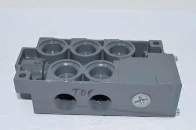 NUEVO bloque colector de válvula solenoide 1""  Foto 1 de 4