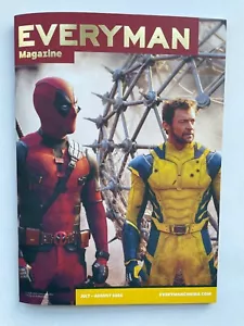 Deadpool & Wolverine Cover Everyman Cinema Magazine UK RARE OOP July - Aug 2024 - Picture 1 of 6