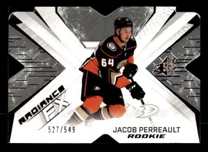 2022-23 SPx Radiance #RFX99 Jacob Perreault Rookie #/549