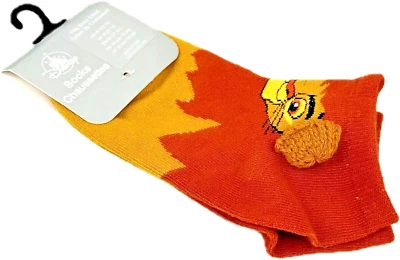 Disney Store The Lion King Simba Socks w/ 3D Ears for Kids - Size S M L - Image 1 of 2