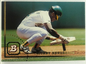 1994 Bowman #80 Rickey Henderson    HOF      Athletics   BEAUTIFUL CARD      797