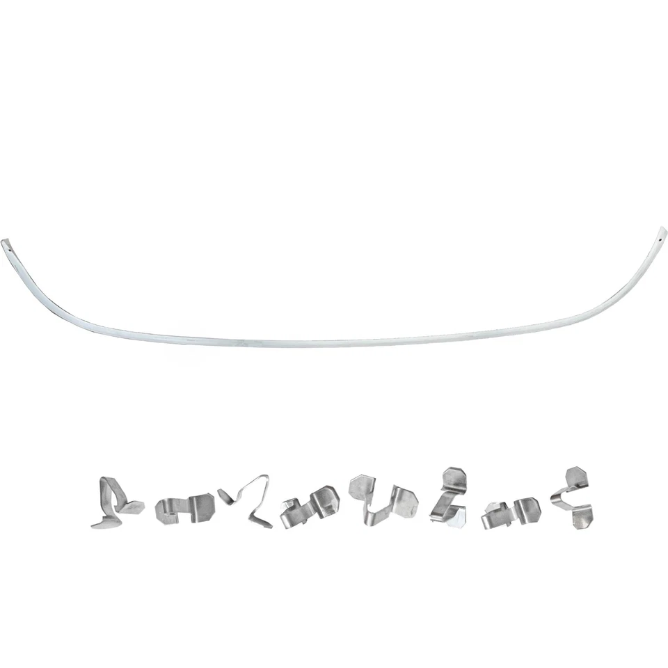 1955 56 57 58 59 Chevy Pickup Truck Windshield Filler Panel Lower Inner w/Clips Foto 1 de 1