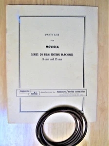 MOVIOLA ORIGINAL LEATHER TAKEUP BELTS ALL SIZES 16 MM & 35 MM (PRICE PER BELT) * - Picture 1 of 2