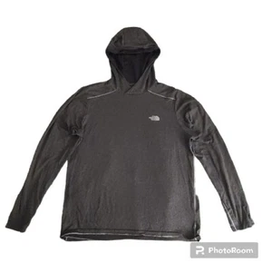 The North Face Herren Langarmshirt grau mit Kapuze Flashdry - Bild 1 von 12