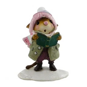 Wee Forest Folk Weihnachtsfigur im Ruhestand M-419 - Schwester Caroler - Bild 1 von 1