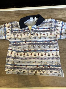 Vintage Retro 90s McKids Polo T-shirt Baseball Sports Boys Size 5 - Picture 1 of 7
