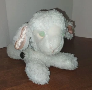 Peluche peluche vintage Eden agnello bianco avvolgi musical Maria aveva un piccolo agnello - Foto 1 di 12