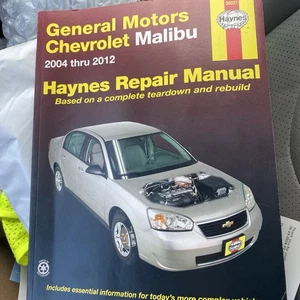 Haynes 2004-2012 General Motors Chevrolet Malibu Repair Manual 38027 - Picture 1 of 3