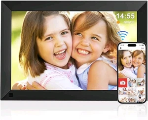  WiFi Digital Photo Frame 10.1 Inch - Built in 32GB Memory, 1280x800 IPS LCD Tou - Picture 1 of 8