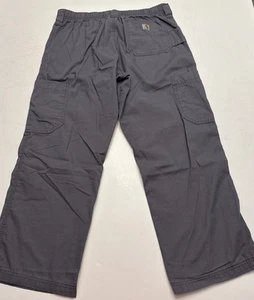 Pantalones Médicos Carhartt Para Hombre’s M Cortos Ripstop Carga Flex Cordón C54108 Gris - Imagen 1 de 14