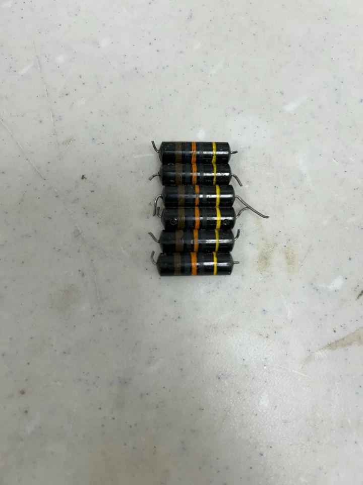 Lote de (6) condensadores Sprague Bumble Bee .001 uf 400v 20% PIO ¡HAZ OFERTA! Foto 1 de 1