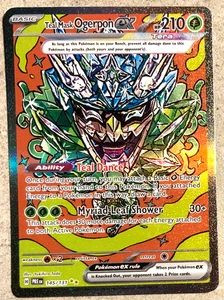 Pokemon Evoluzioni Prismatiche SIR Maschera Teal Orgerpon EX 145/131 - Foto 1 di 2
