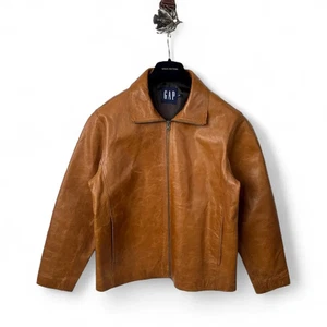 Vintage Gap Leather Jacket - Picture 1 of 9