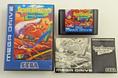 Desert Demolition Sega Mega Drive UK Complete 1995 PAL Genesis CIB - Image 1 of 4