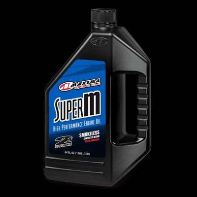 Máxima Racing Aceites Super M Premezcla sin humo - 64oz - Estuche de 6 Foto 1 de 4