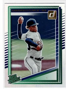 Jurrangelo Cintje Seattle Mariners 2025 Donruss Rated Prospect Holo *** - Imagen 1 de 2