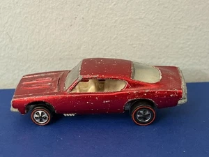 1967 Hot Wheels Redline Custom Barracuda USA Rose red - Picture 1 of 12