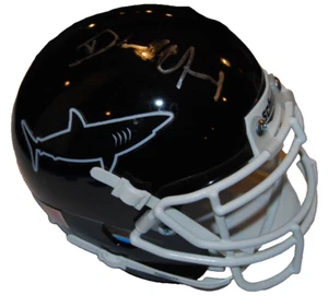 DENNIS QUAID signed (ANY GIVEN SUNDAY) Miami Sharks Mini Helmet JSA AX28246 - Picture 1 of 3