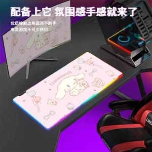 Cinnamoroll RGB Mouse Pad 7Colors Light Chages Large Gaming Mouse Mat Non-slip  - Picture 1 of 23